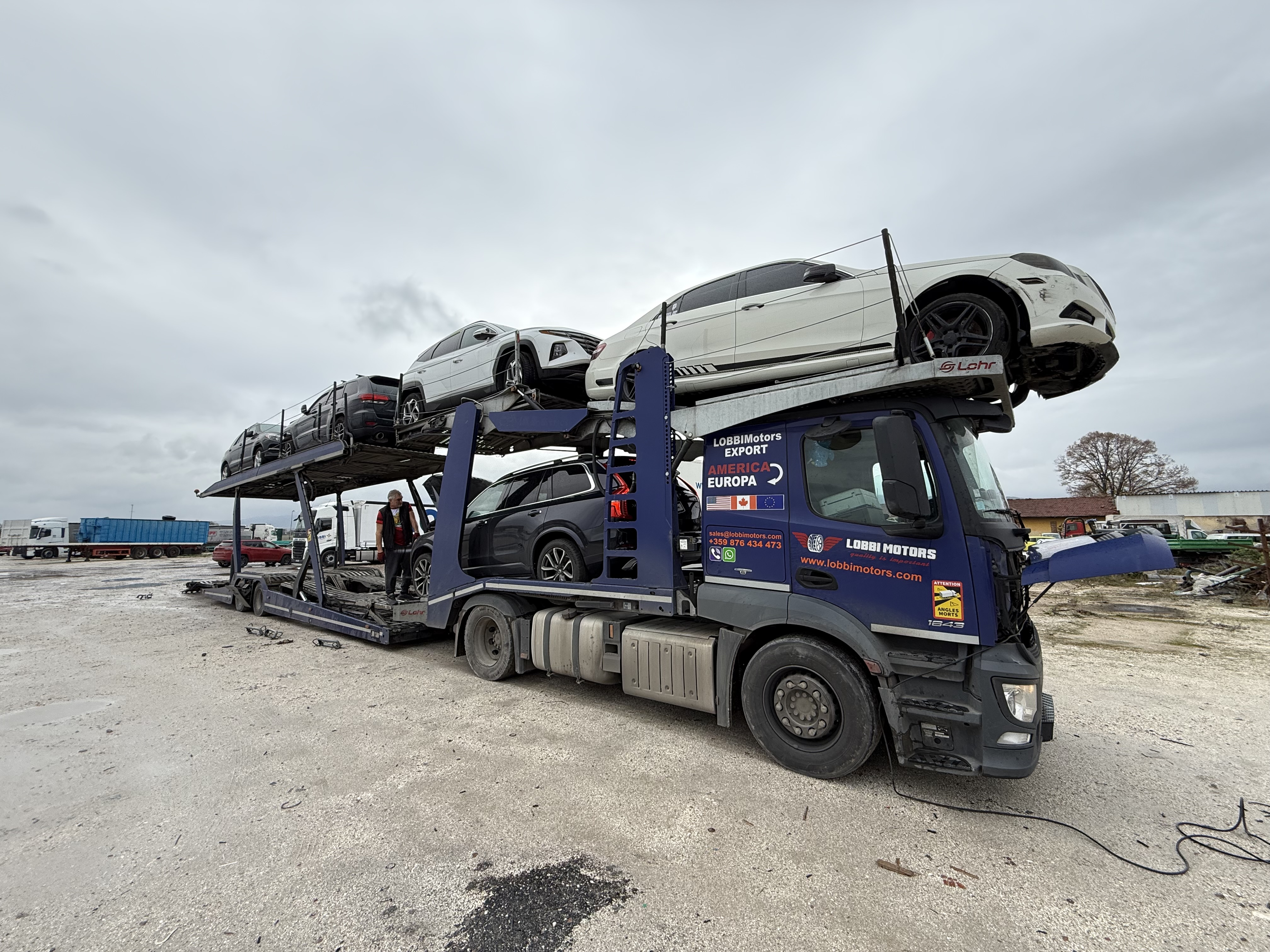 Lobbimotors Автовози от Ротердам до София